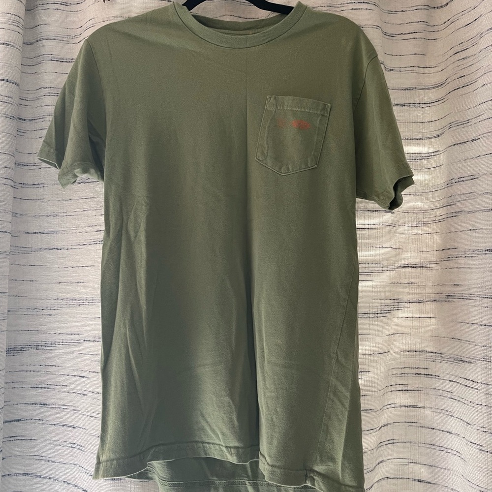 AFTCO Olive Green Short Sleeve Tee